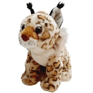 🍒 WILD REPUBLIC 10" Baby Lynx Wild Cat Stuffed Animal - Kids Toy